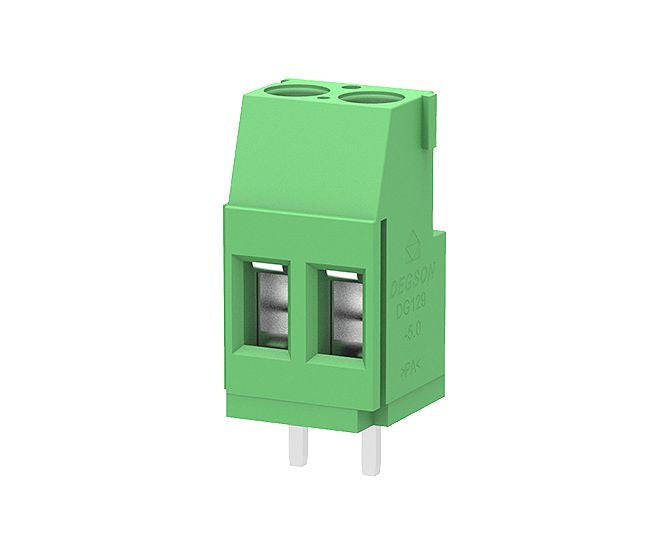 Terminal block pcb 2w p=5.0 str lg 25a dg129-5.0-02p-14-00ah