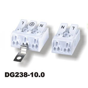 Terminal block 2w p=10.0 plug-in press dg238-10.0-02-19-00ah