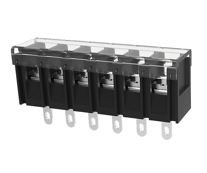 Barrier block 6w w/cover p=7.62mm pcb mount dg28h-b-06p-13-00ah