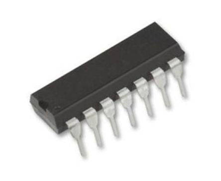 Ic dip quad noninverting buffer 3state mc74hc125n