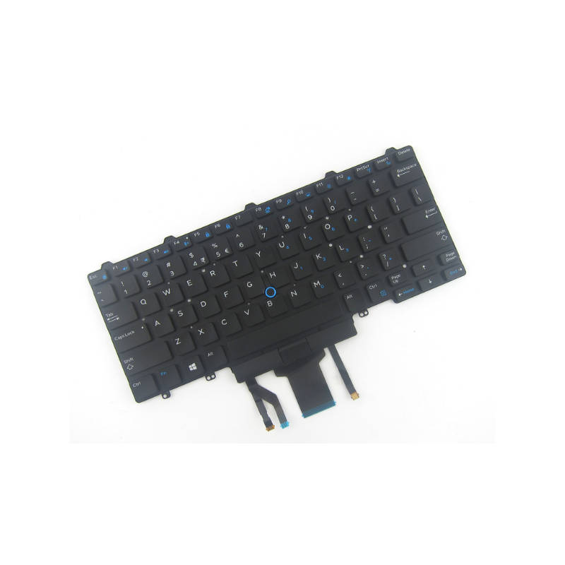Dell OEM Latitude E7450 E7480 E5450 Laptop Keyboard 0F2X80 (Second-Hand)