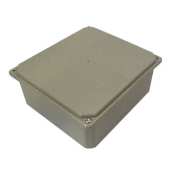 Enclosure abs 222x204x80 light grey f/l ehj8-fl l/grey