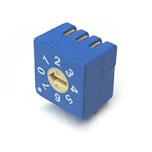 Rotary dip switch 08w r/a r/c flt erd108rr