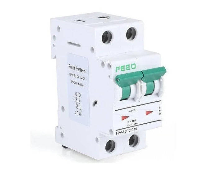 Circuit breaker dc d/p 32a fpv-63dc-2p-32a
