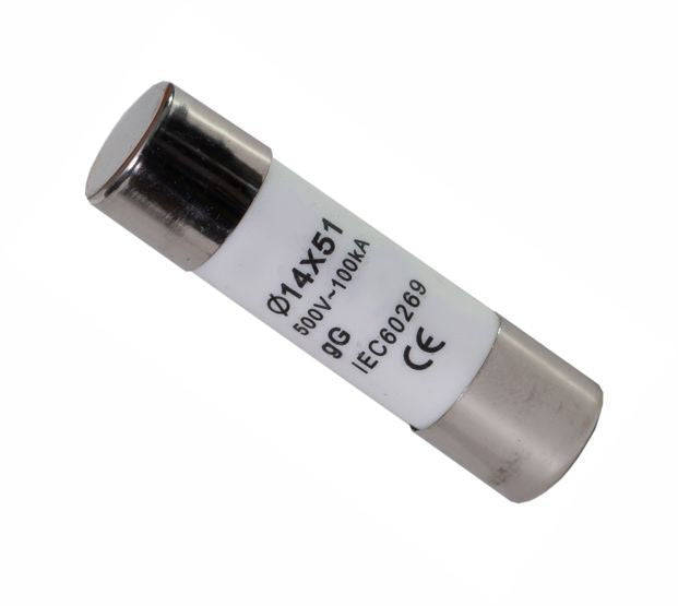 Ceramic fuse 50A 500V 14x51mm F-14X51-50A