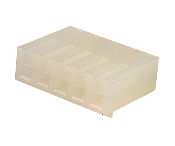 Connector housing sil p=3.96 f-lock 4w - debulk h3960-04