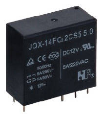 Relay spdt 16a 24vdc rect 8pcb jqx-14fc1-cs16dc24v5