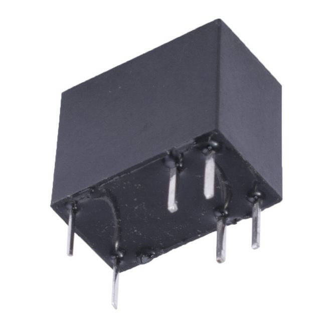 Relay spdt 1a 12vdc rect 6pcb n4100cbsdc12ac