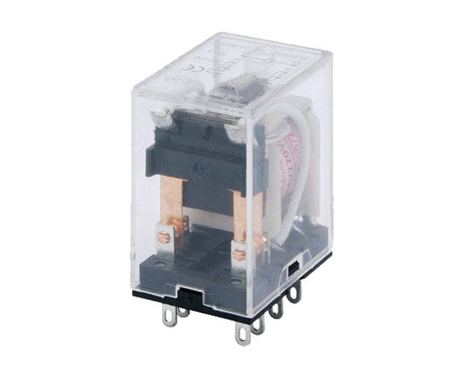 Relay dpdt 10a 24vdc rect 8plug jzx-18ff2cadc24v1