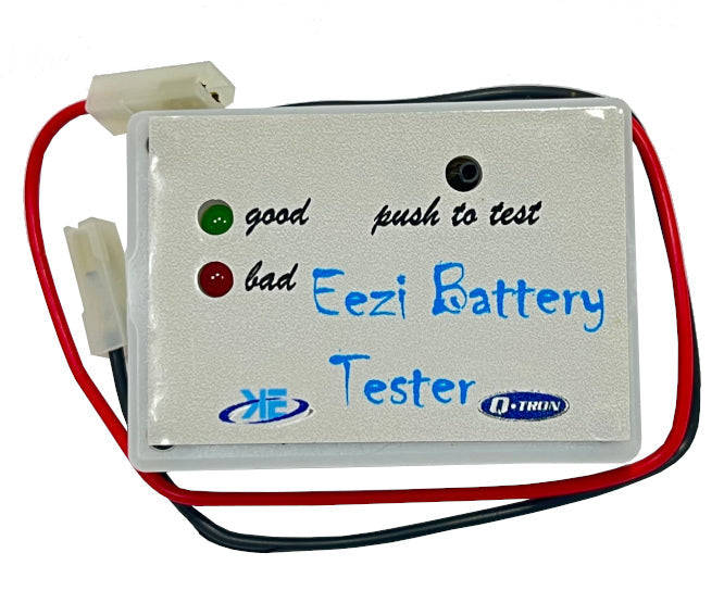Battery tester 12v sla led + reset button max 3-sec 70x50x24mm ke02-006-a