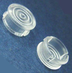Lens cap clear flat top 5mm led lc5-3