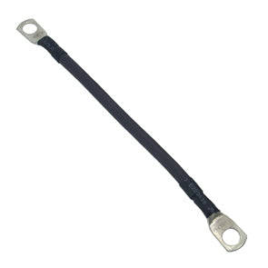Lead 450mm 10mm2 ring 6mm blk lead-450mm-bk-rd