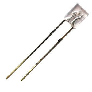 Rectangular led cl-rd 3.4x1.2 4.5mcd 660nm 80-deg bl-rsa321g