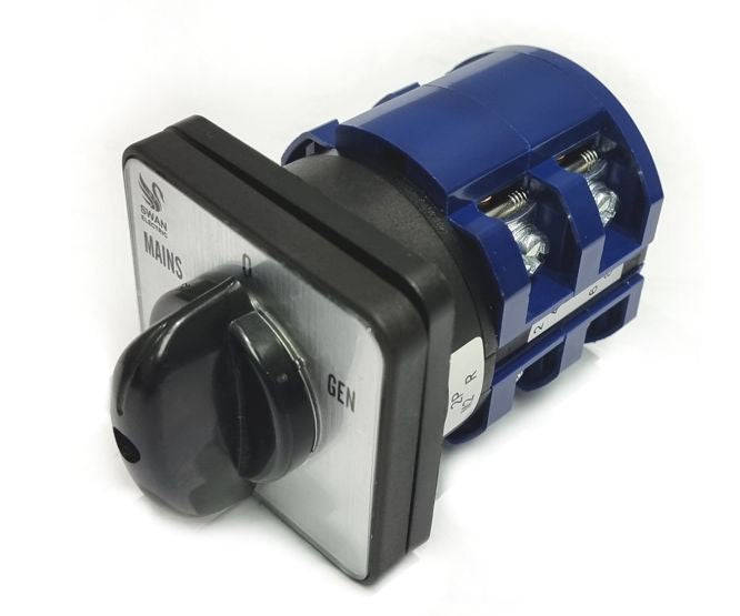 CAM switch changeover M-O-G 63A 2P CS-LW26-M/G-63/2P