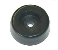 Feet rubber screw-on d=20mm h=8mm rnd nf-006