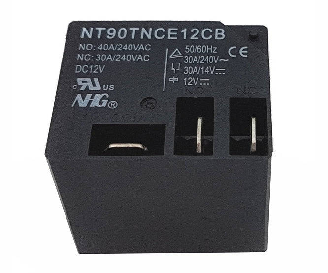 Relay spdt 40a 12vdc rect 5pcb nt90tnce12cb0.6