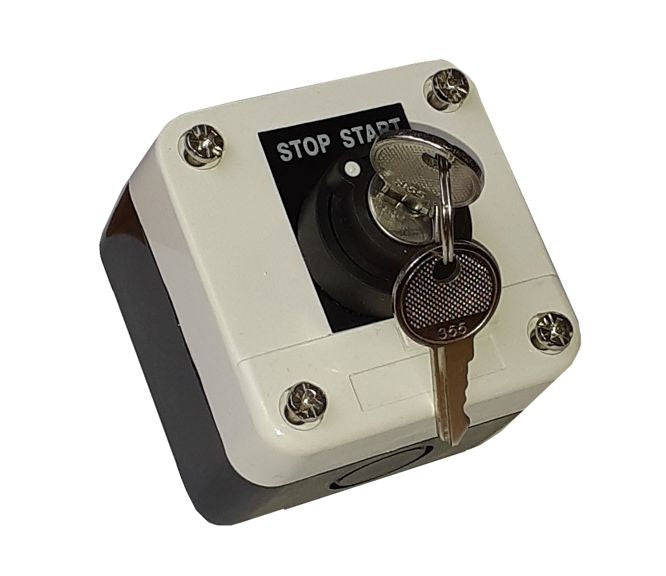 Push button station switch key start/stop PB-ADP2-B144