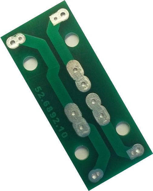 Pc board blank s/s 56x24mm garsin pc00-020-01