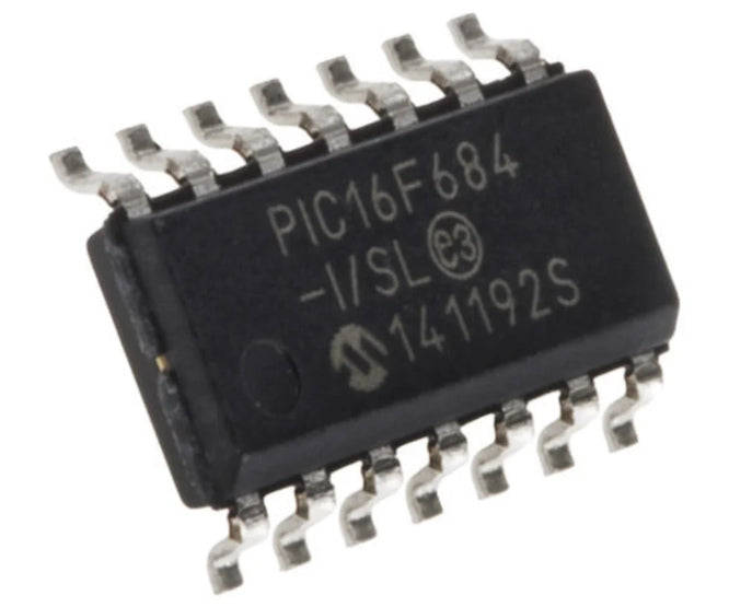 Ic mcu 8bit 3.5kb flash soic14 pic16f684-i/sl