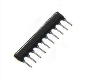 Resistor network sil 10-pin 9-res 4k7 hra-a10-472-j