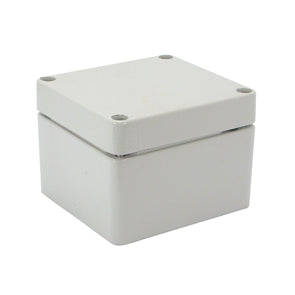 Ip66 aluminium enclosure 75x80x57mm grey fa51
