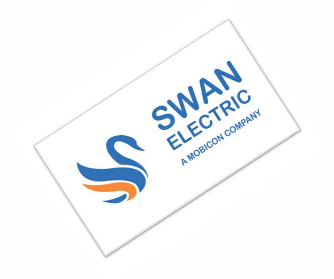 Swan panel display label self adhesive 110x55mm SW-LBL-DISPLAY-01