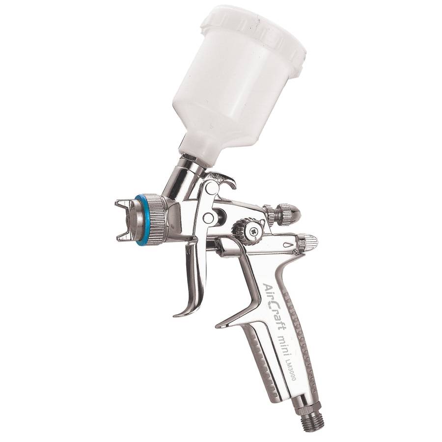 Spray gun mini type 0.8mm w/plastic cup 125cc touch up