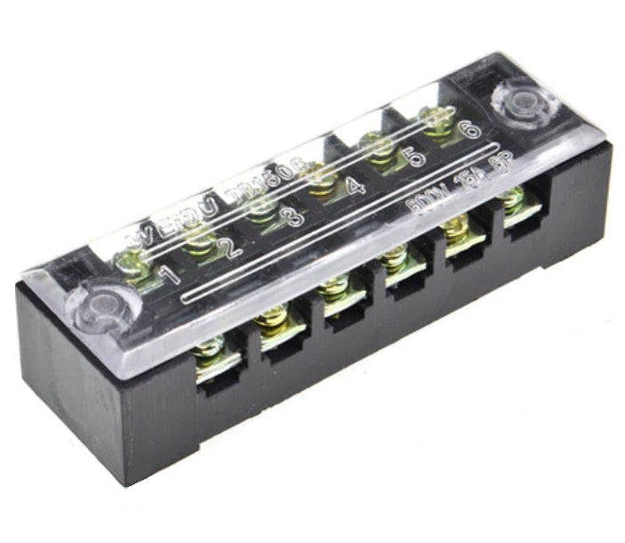 Power barrier terminal block 15A 6p TB-TC-15-6P