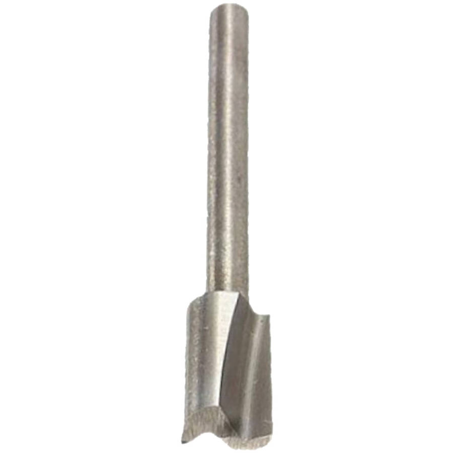 Mini router bit 6.4mm straight 3.2mm shank