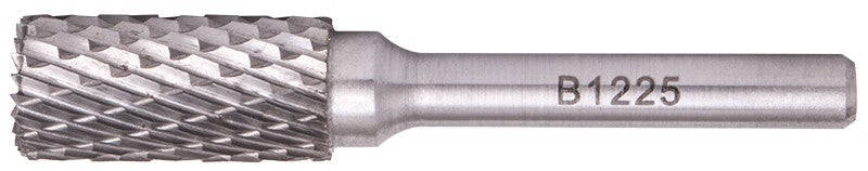 Rotary burr tungsten 12x25x6mm cyl.w/bottom cutter