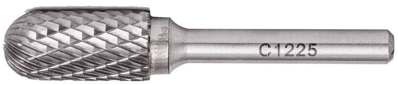 Rotary burr tungsten 12x25x6mm rnd.point