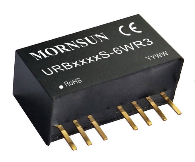 Dc-dc converter dip i=24v o=9v 2w urb2409s-6wr3 *a*