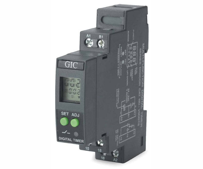 Digital timer MULTI-FUNCTION 24-240VAC/DC voddts