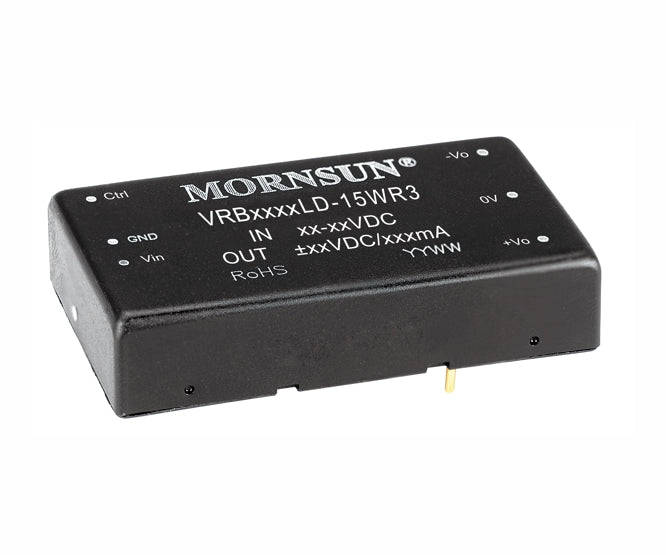 Dc-dc converter dil i=24 o=12v 15w vrb2412ld-15wr3