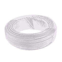 Wire m/s csa=0.34 o=2.4 white - 610m reel ul1015-str-awg22-wh