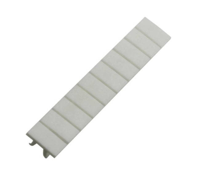 Terminal marker blank p=7.5 white - mpq=5 tszb4-10p-19-00a(h)