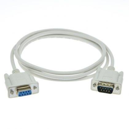 MALE TO FEMALE 9 PIN SERIAL CORD 1.5M