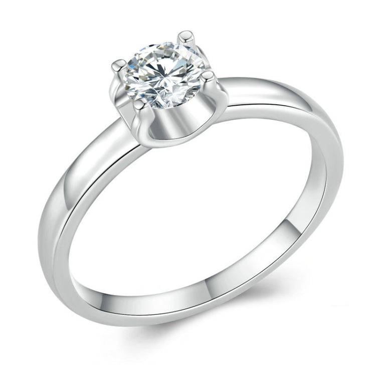 MSR007 Sterling Silver S925 Spirit Moissanite  Ring(No.8)