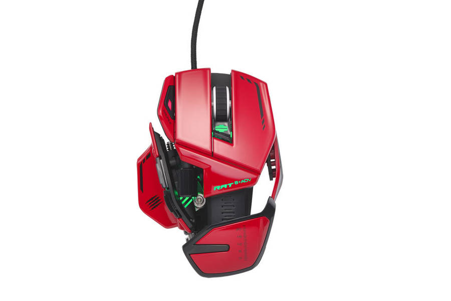 Mad Catz R.A.T. 8+ ADV Highly Customizable Optical Wired Gaming Mouse