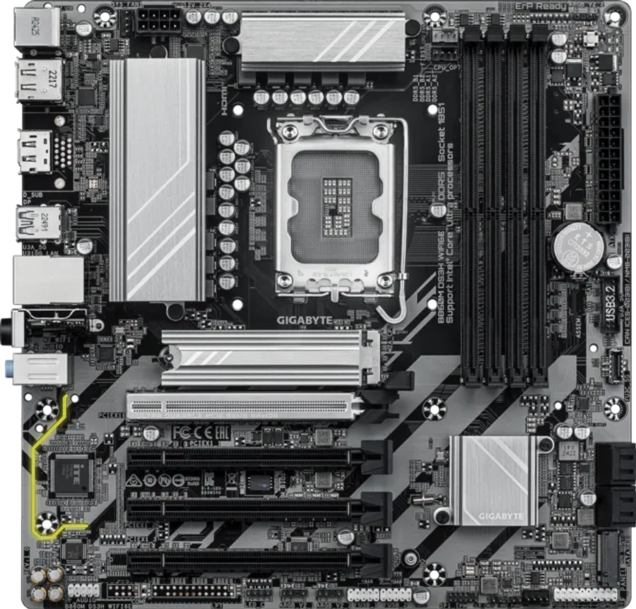 GIGABYTE B860M D3HP DDR5 LGA1851 socket Motherboard