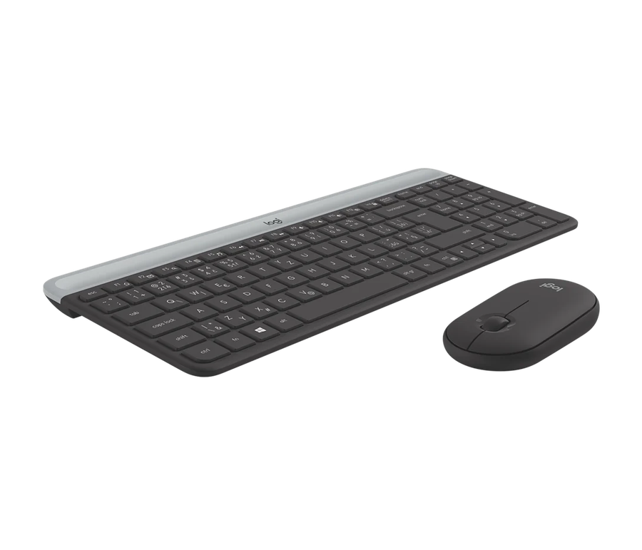 Logitech Wireless Keyboard and Mouse Combo MK470 - Graphite