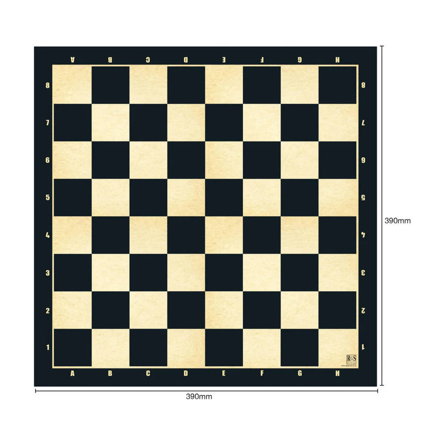 Chess Masters Chess Set: 9cm King  Staunton Pieces + Hinged Board