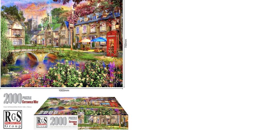 RGS Cotswold Way 2000pc