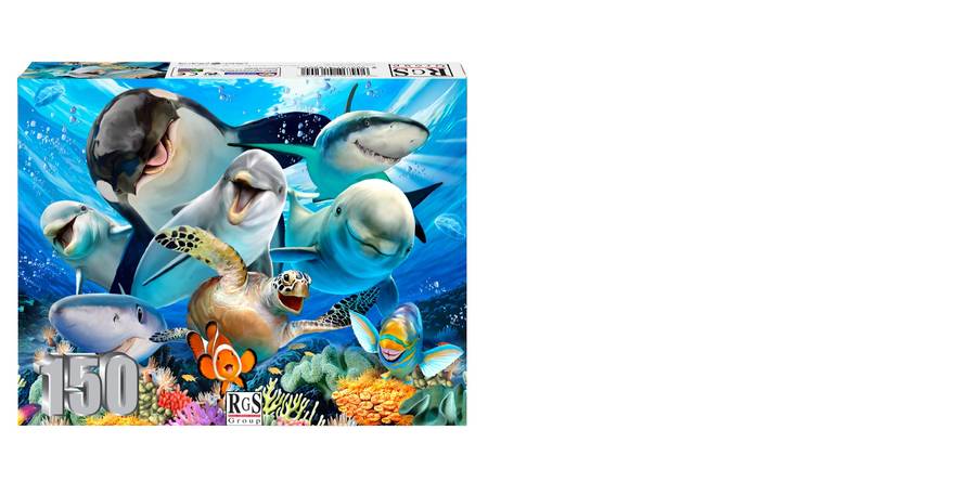 Underwater Selfie Board Puzzle 150Pcs