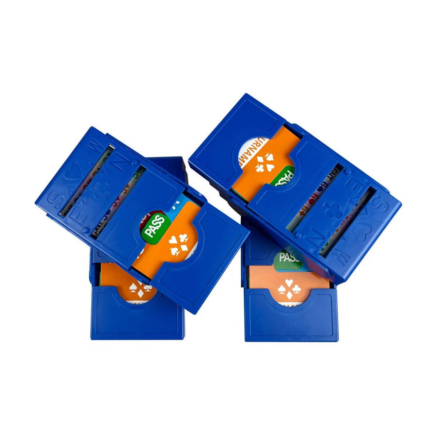 Bridge Bidding Box Set 4pc