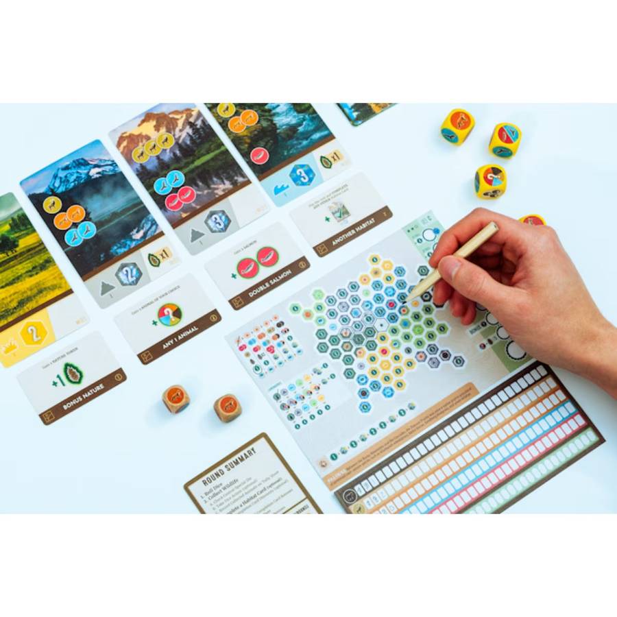 Cascadia: Rolling Rivers Board Game