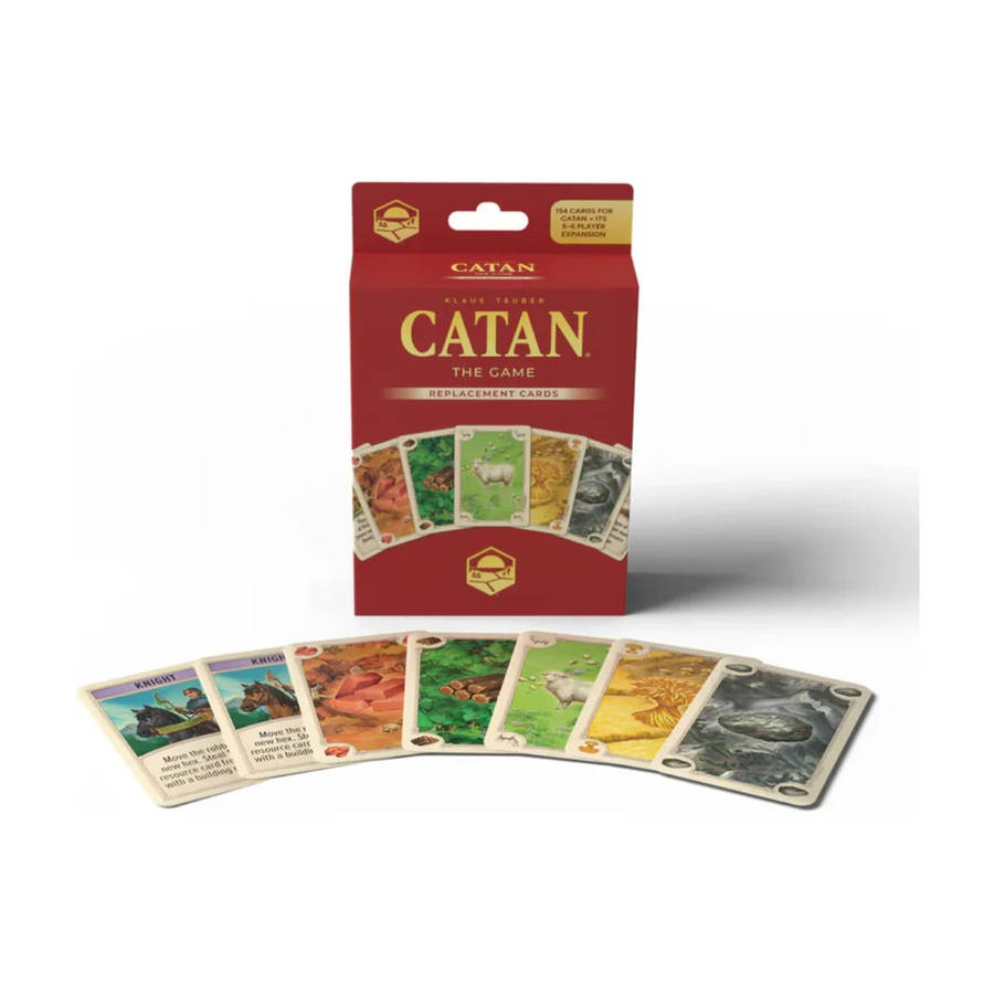 CATAN 6th Edition Replacement Cards