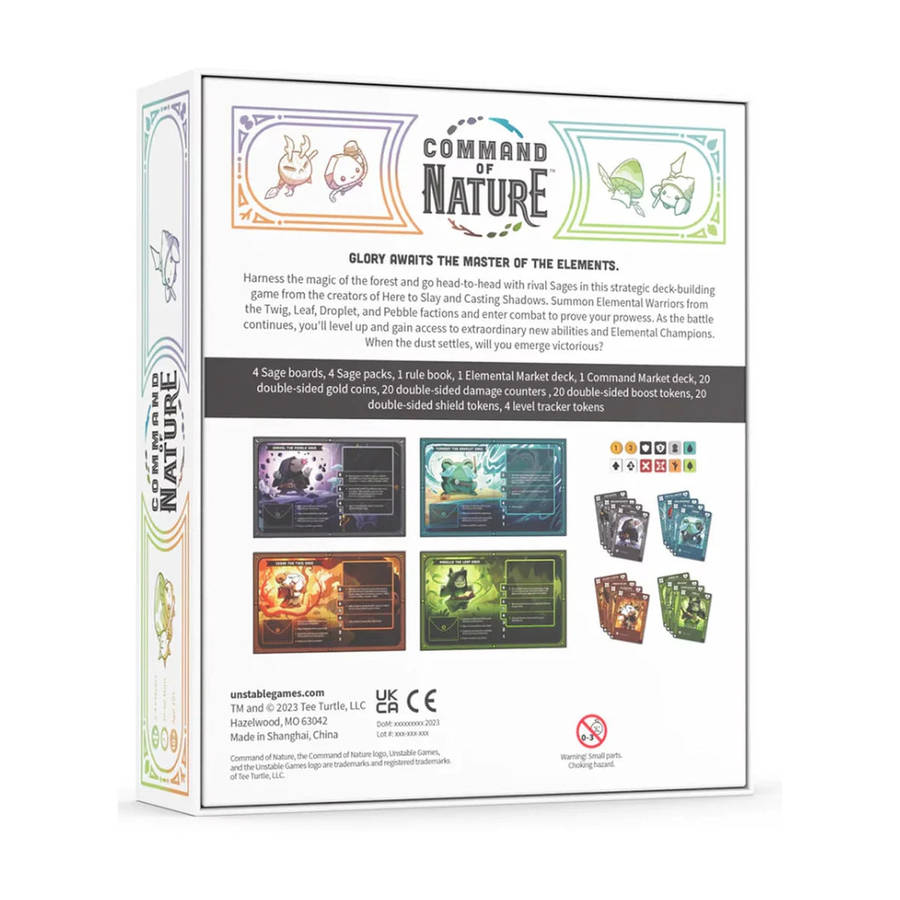 Command of Nature Deck-Building Strategy Game