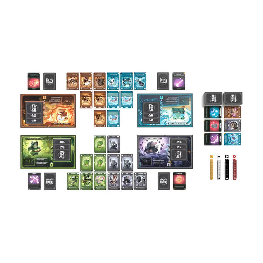 Command of Nature Deck-Building Strategy Game
