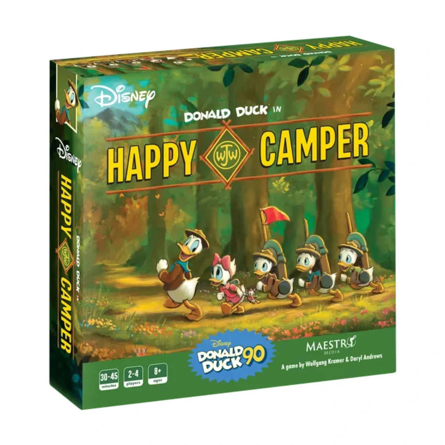 Disney Donald Duck in Happy Camper Board Game